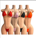 Rhinestone 2-Piece Bikini Set